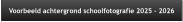 Voorbeeld achtergrond schoolfotografie 2025 - 2026
