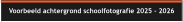 Voorbeeld achtergrond schoolfotografie 2025 - 2026